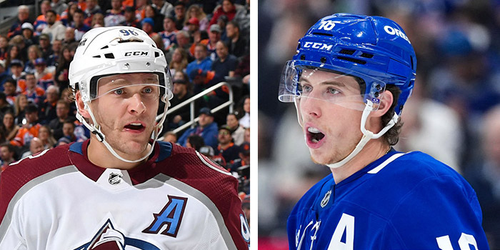 Mitch Marner And Mikko Rantanen